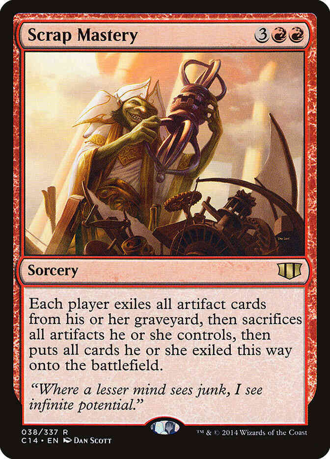 Scrap Mastery [38] [Commander 2014] [Non-Foil]