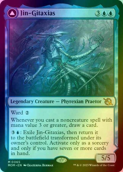 Jin-Gitaxias // The Great Synthesis [65] [March of the Machine] [Foil]