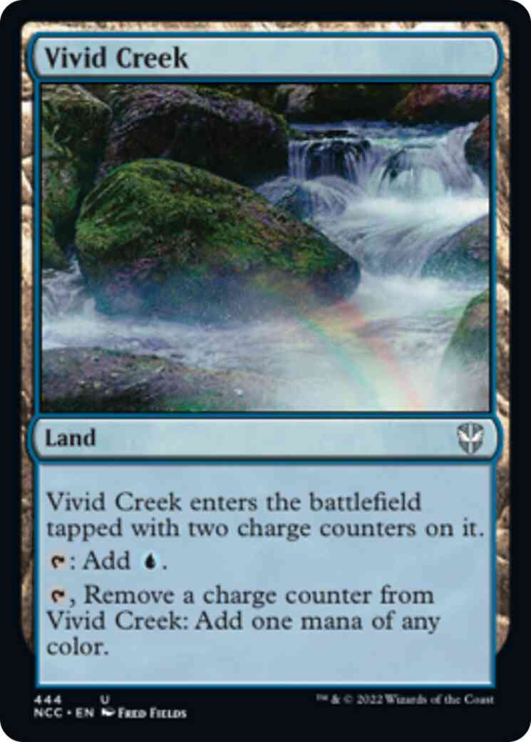 Vivid Creek [444] [Streets of New Capenna: Commander] [Non-Foil]