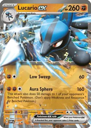 Lucario ex - 017 - Promo [svp-017] [Ultra]