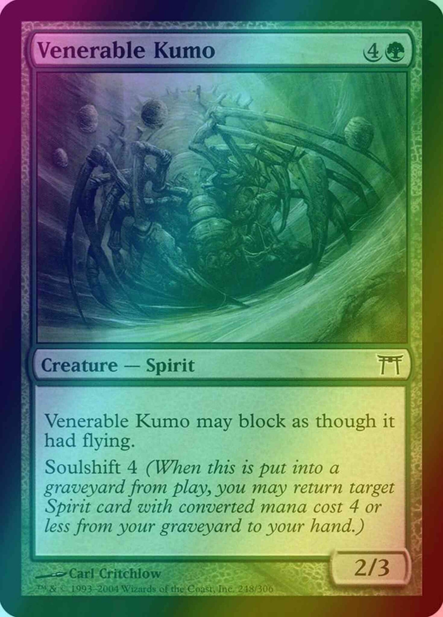 Venerable Kumo [248] [Champions of Kamigawa] [Foil]