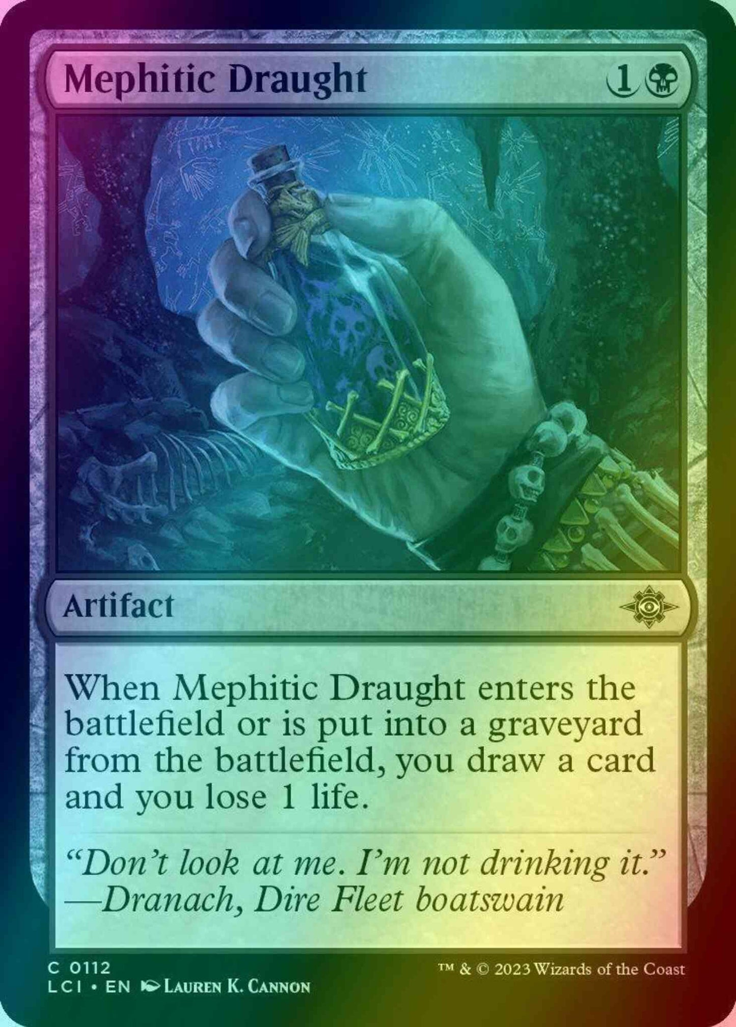 Mephitic Draught [112] [The Lost Caverns of Ixalan] [Foil]