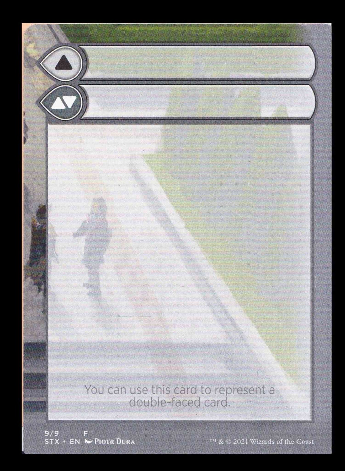 Double-Faced Substitute Card [09] [Strixhaven: School of Mages Substitute Cards] [Non-Foil]