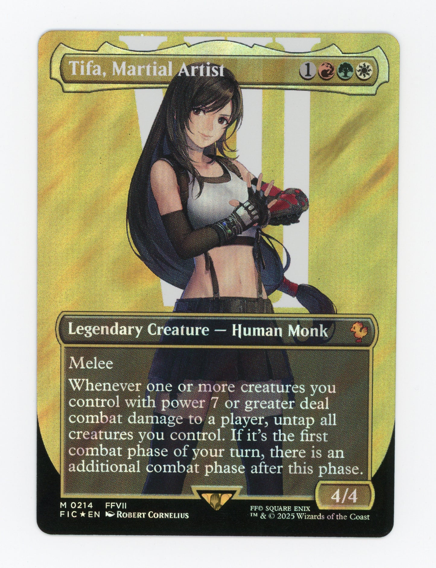 Tifa, Martial Artist — Borderless|Character|Surge Foil — ID 18830