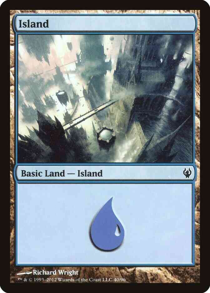 Island [40] [Duel Decks Izzet vs Golgari] [Non-Foil]
