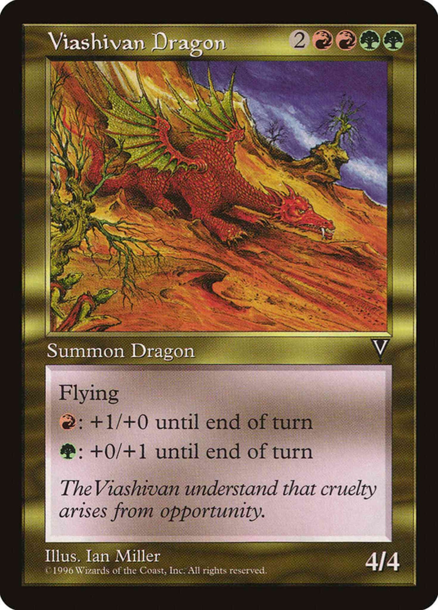 Viashivan Dragon [140] [Visions] [Non-Foil]