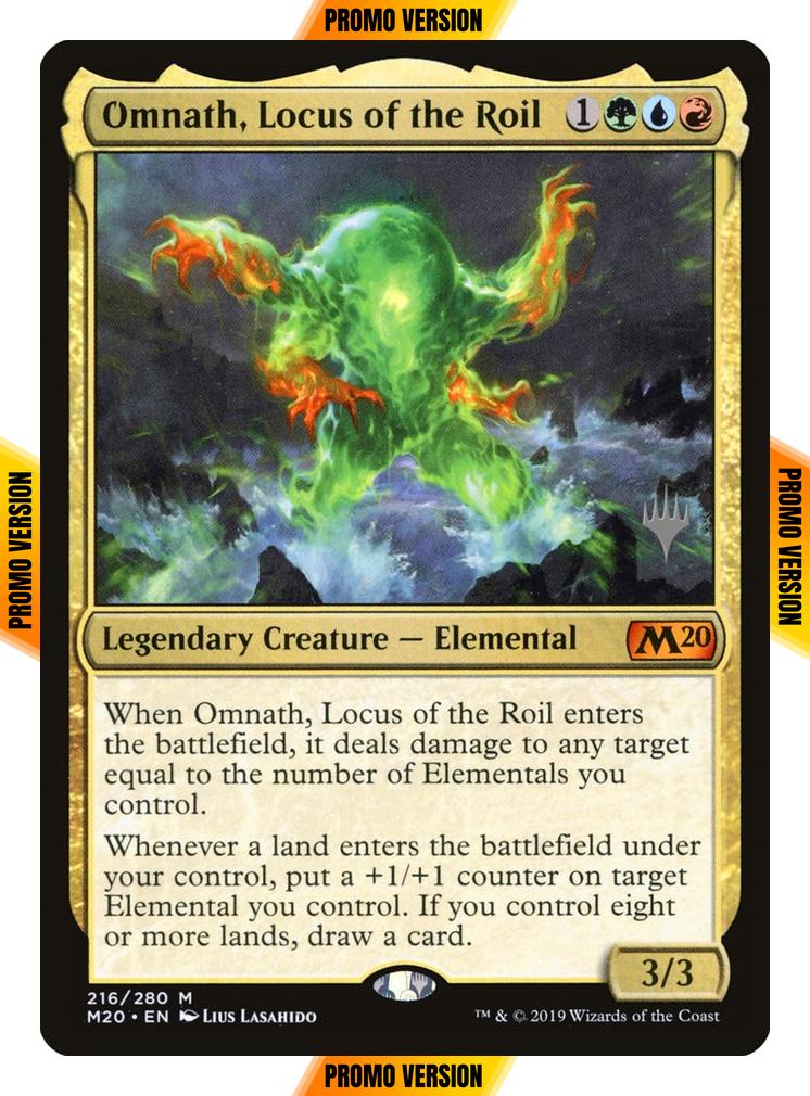 Omnath, Locus of the Roil [216p] [Promo Pack] [Core Set 2020 Promos] [Non-Foil]