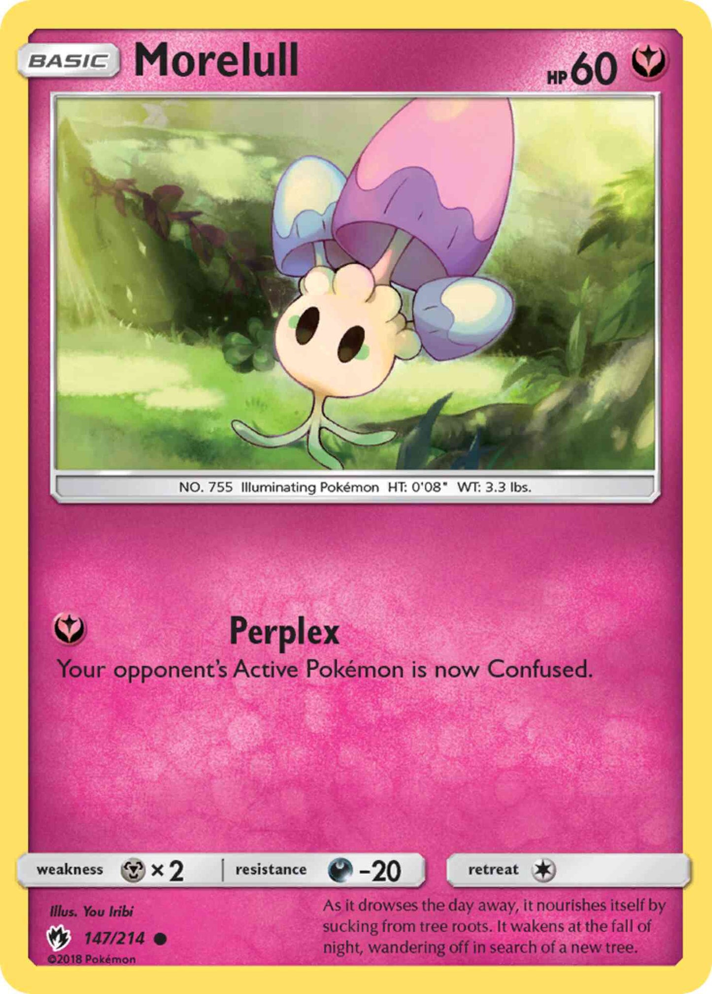 Morelull - 147/214 - Common [sm8-147] [Reverse Holo]
