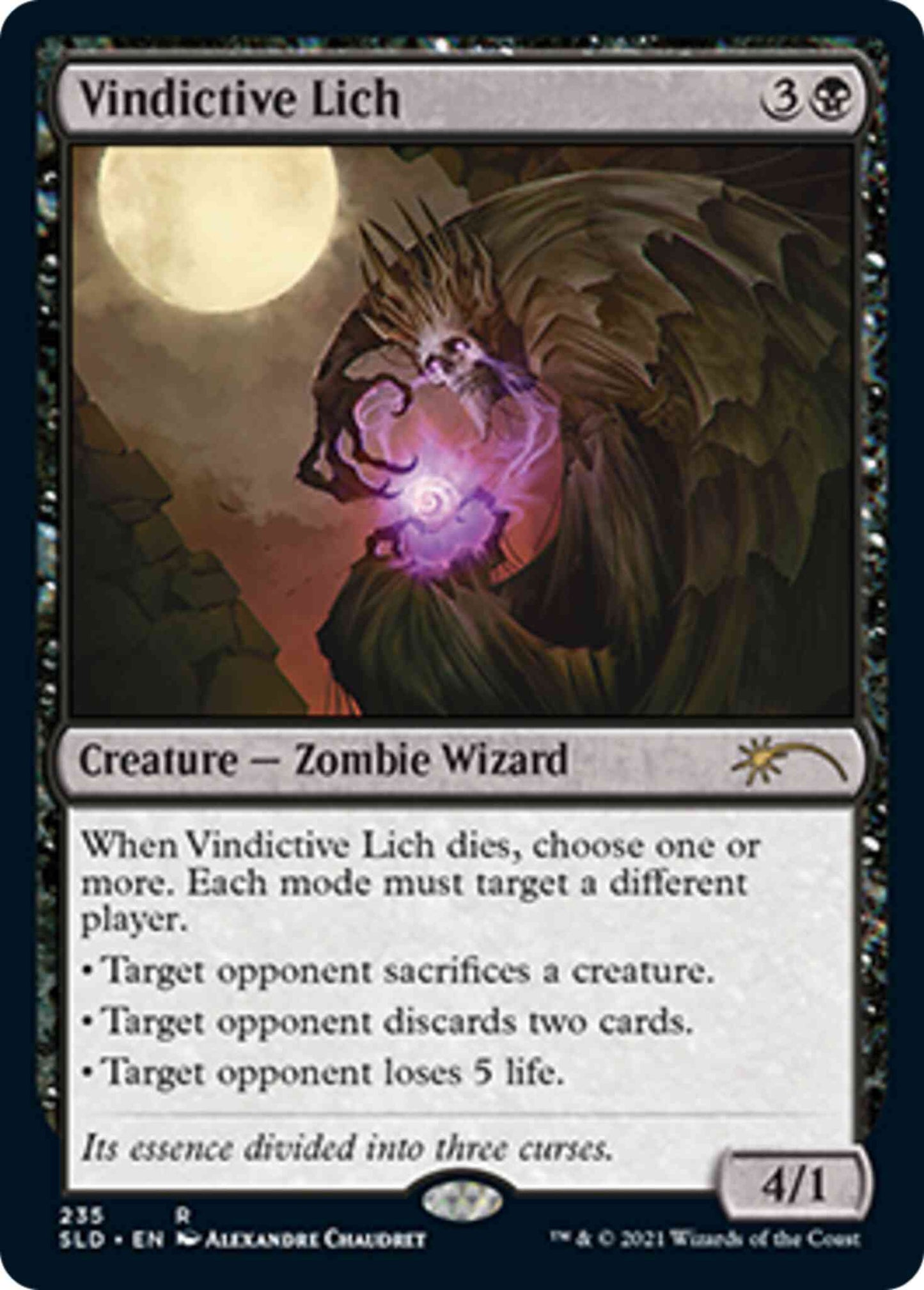 Vindictive Lich [0235] [Math is for Blockers] [Secret Lair Drop] [Non-Foil]