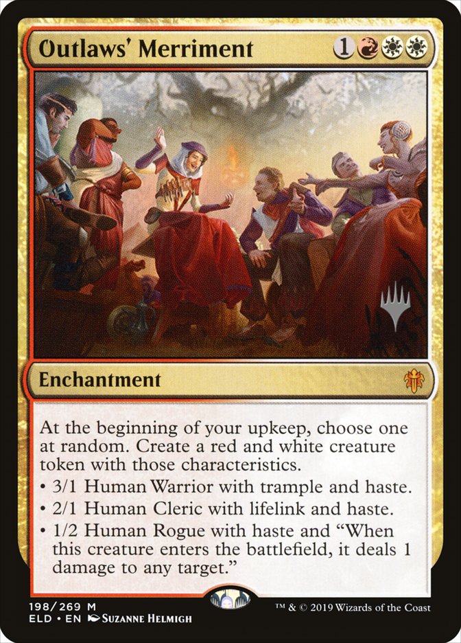Outlaws' Merriment [198p] [Promo Pack] [Throne of Eldraine Promos] [Non-Foil]