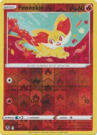 Fennekin - 025/195 - Common [swsh12-025] [Reverse Holo]