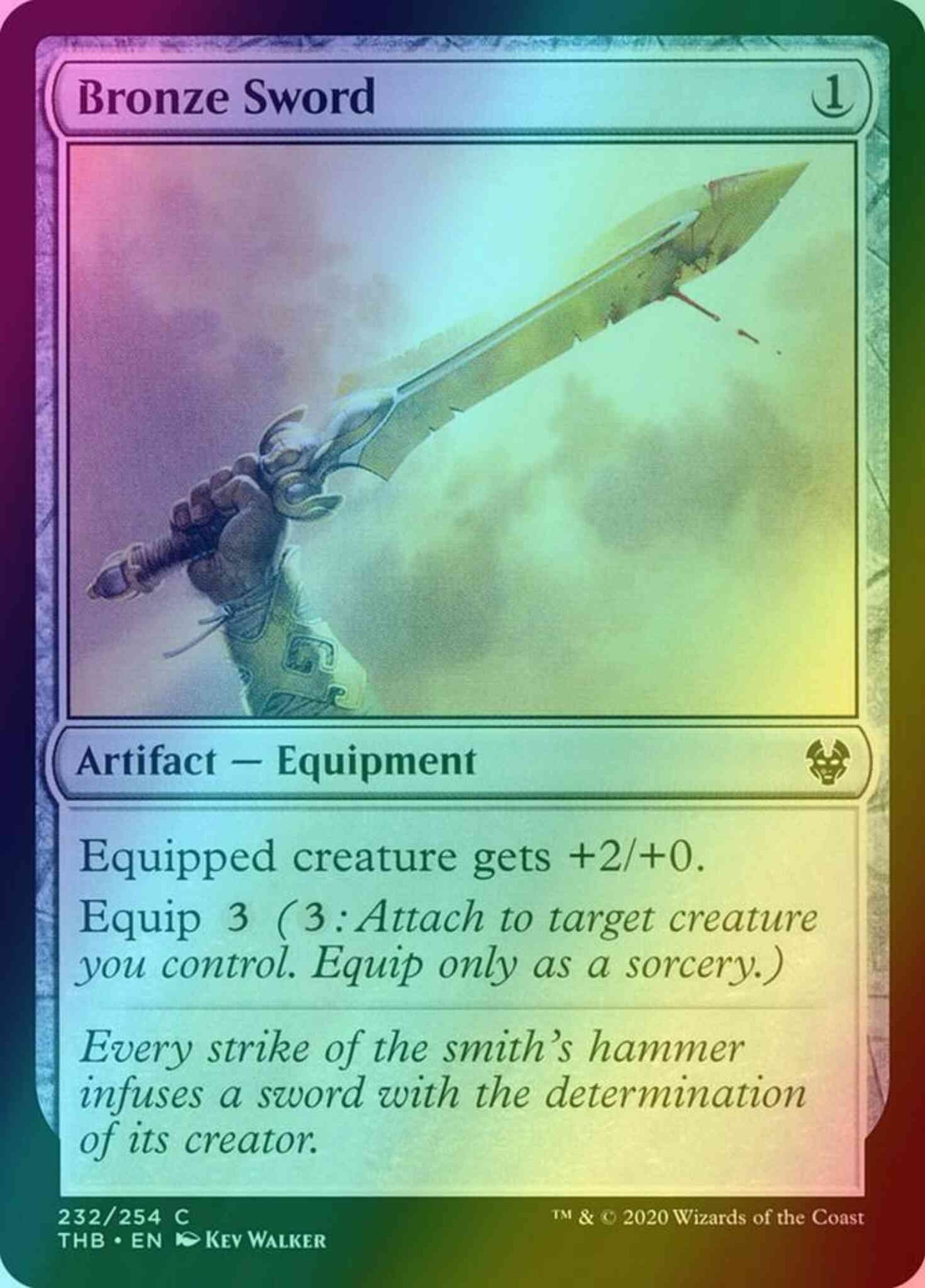 Bronze Sword [232] [Theros Beyond Death] [Foil]