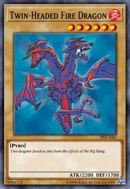 Twin-Headed Fire Dragon - PSV-042 - Common - Unlimited