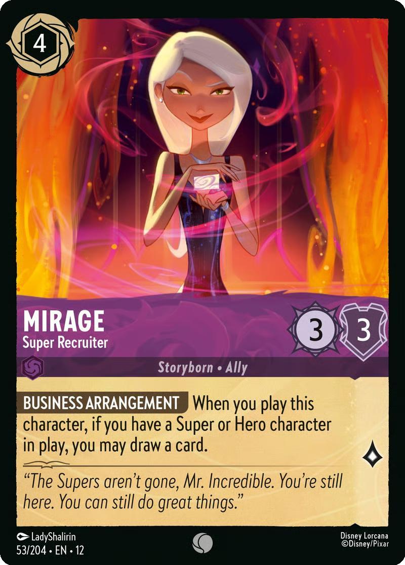 Mirage - Super Recruiter - 53/204 [Wilds Unknown] [Non-Foil]