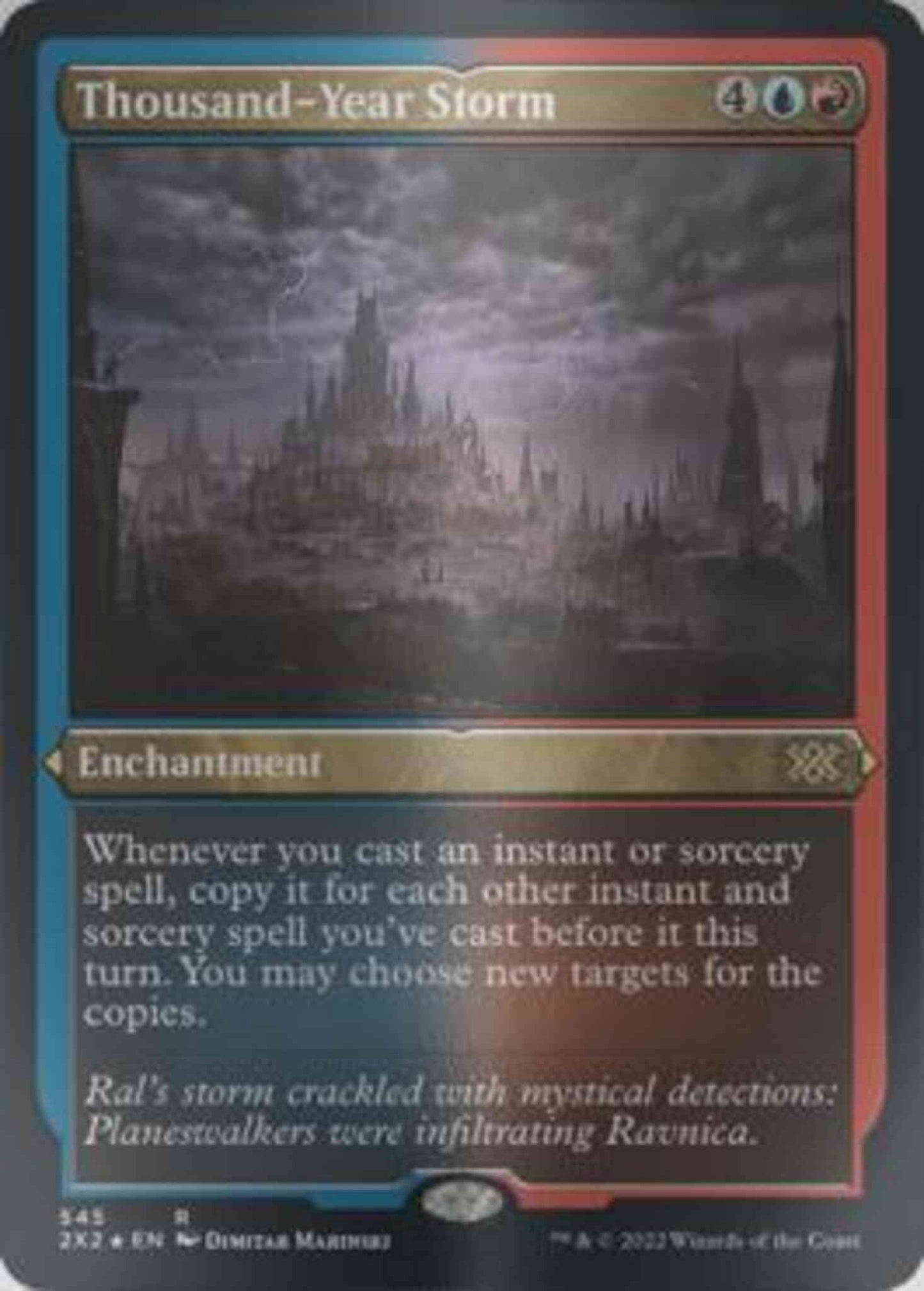 Thousand-Year Storm [545] [Double Masters 2022] [Etched Foil]
