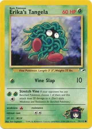 Erika's Tangela - 79/132 - Common - Unlimited [gym1U-79] [Non-Holo]