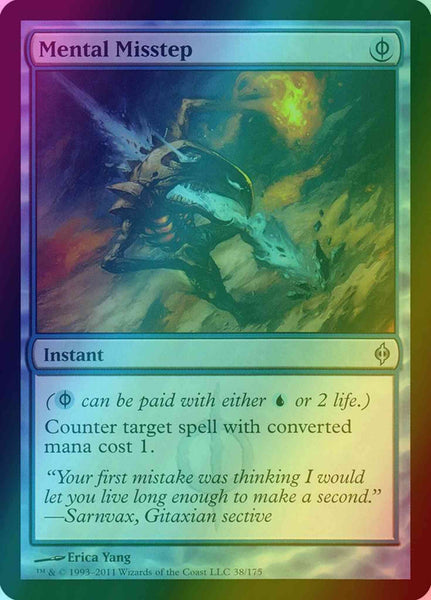 Mental Misstep [38] [New Phyrexia] [Foil] – Face to Face Games