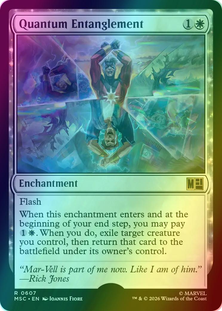 Quantum Entanglement [607] [Jumpstart] [Marvel Super Heroes: Commander] [Foil]