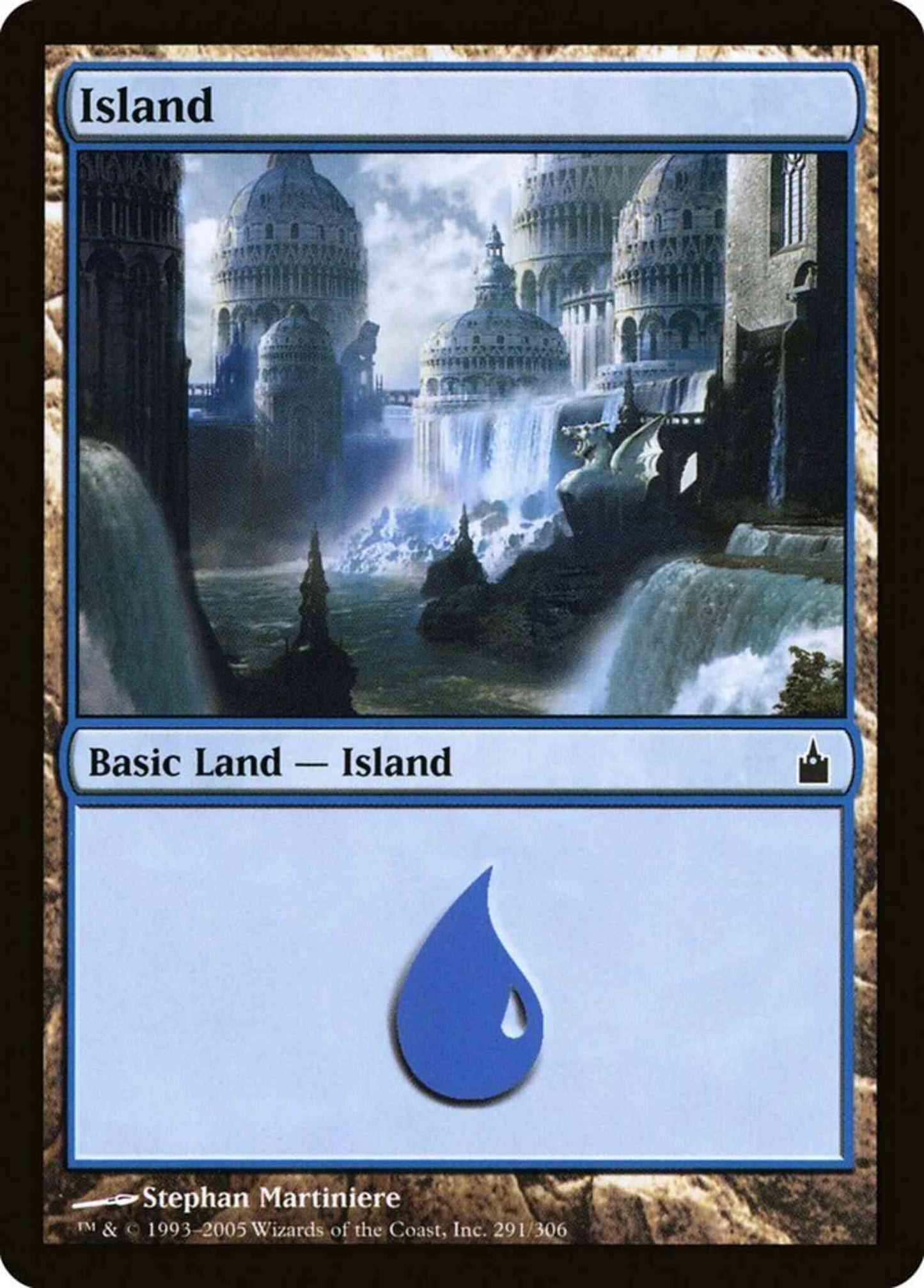 Island [291] [Ravnica City Of Guilds] [Non-Foil]