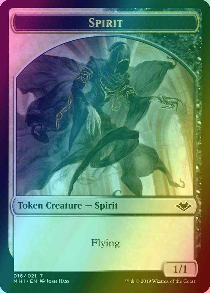 Spirit Token [16] [Modern Horizons Tokens] [Foil]