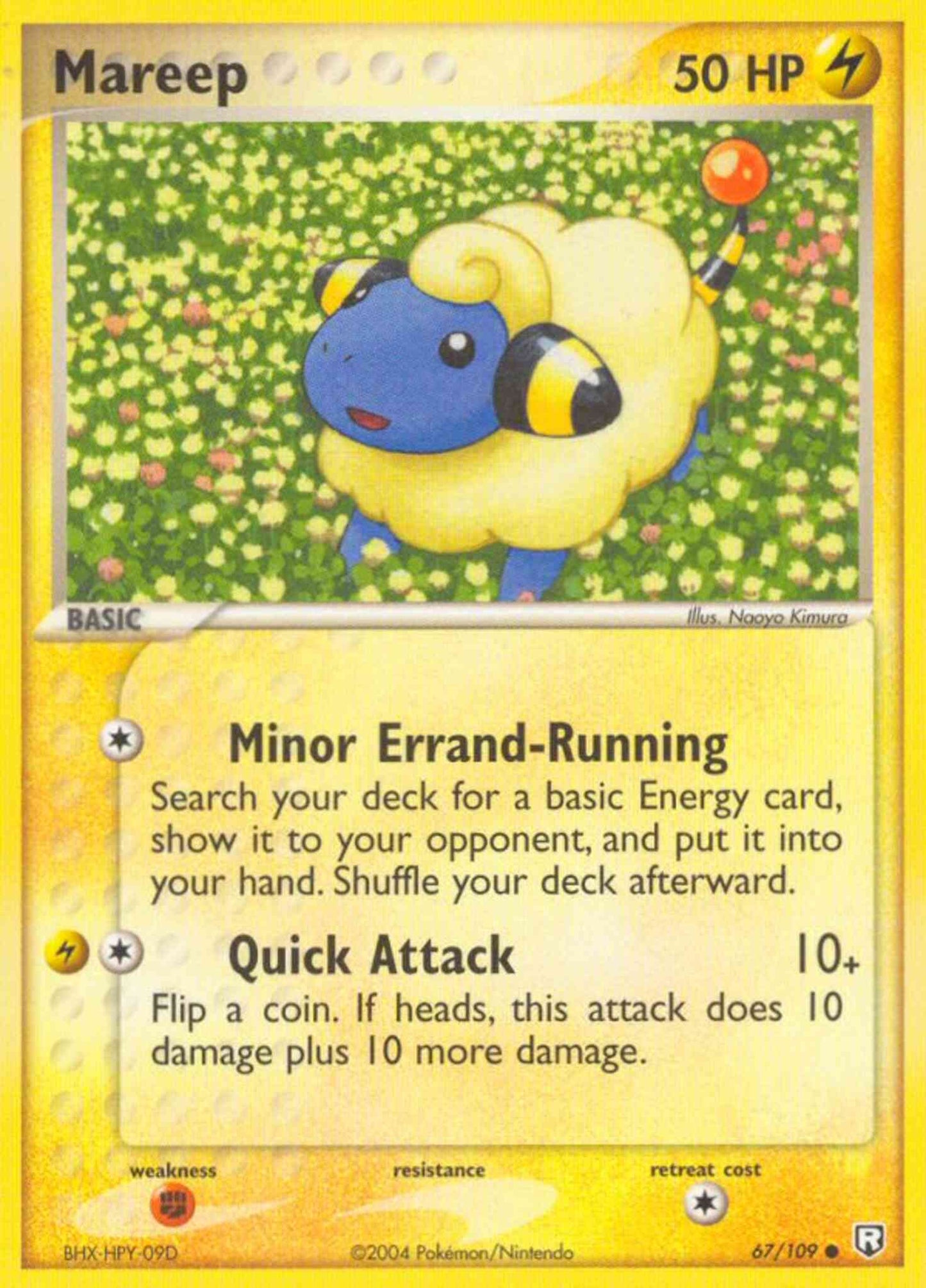 Mareep - 67/109 - Common [ex7-67] [Reverse Holo]