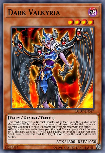 Dark Valkyria - BP02-EN064 - Mosaic Rare - Unlimited