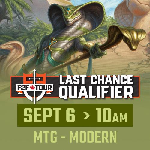 Magic: the Gathering - Modern Last Chance Qualifier - Sunday September 6th - 10:00 AM - Toronto [2026]