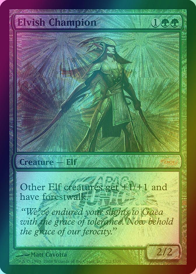 Elvish Champion [2U08] [Junior APAC Series] [Foil]