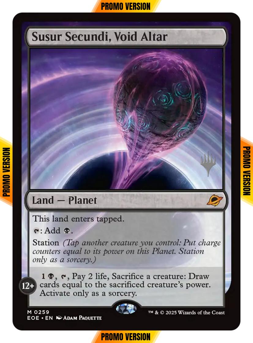 Susur Secundi, Void Altar [259p] [Promo Pack] [Edge of Eternities: Promos] [Non-Foil]
