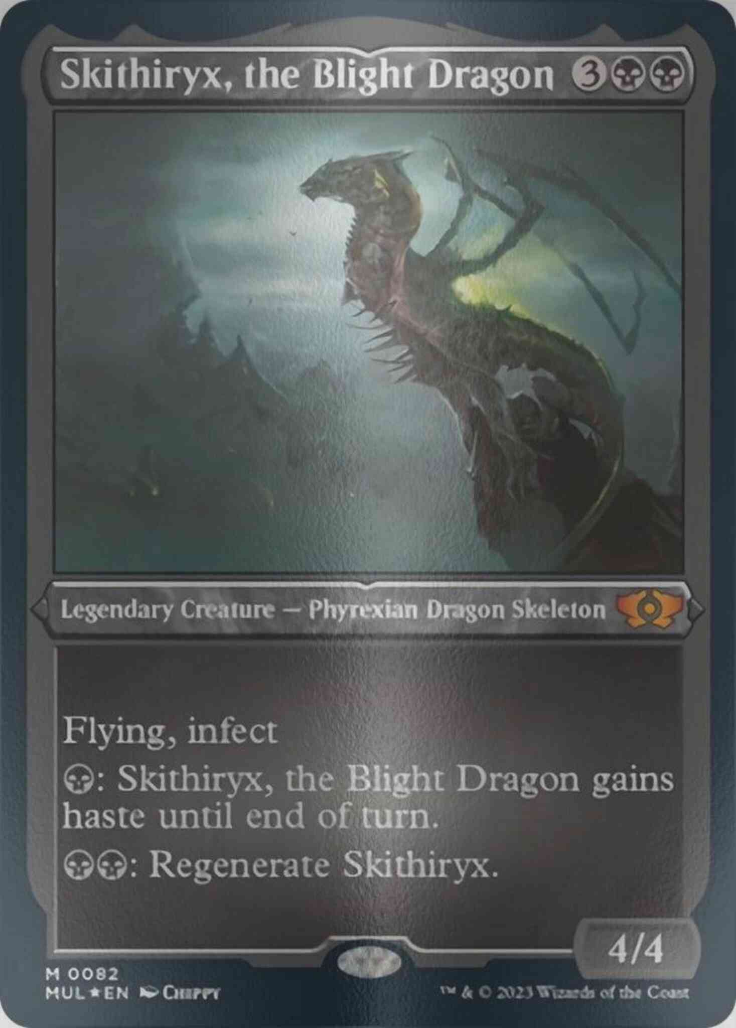 Skithiryx, the Blight Dragon [82] [Multiverse Legends] [Etched