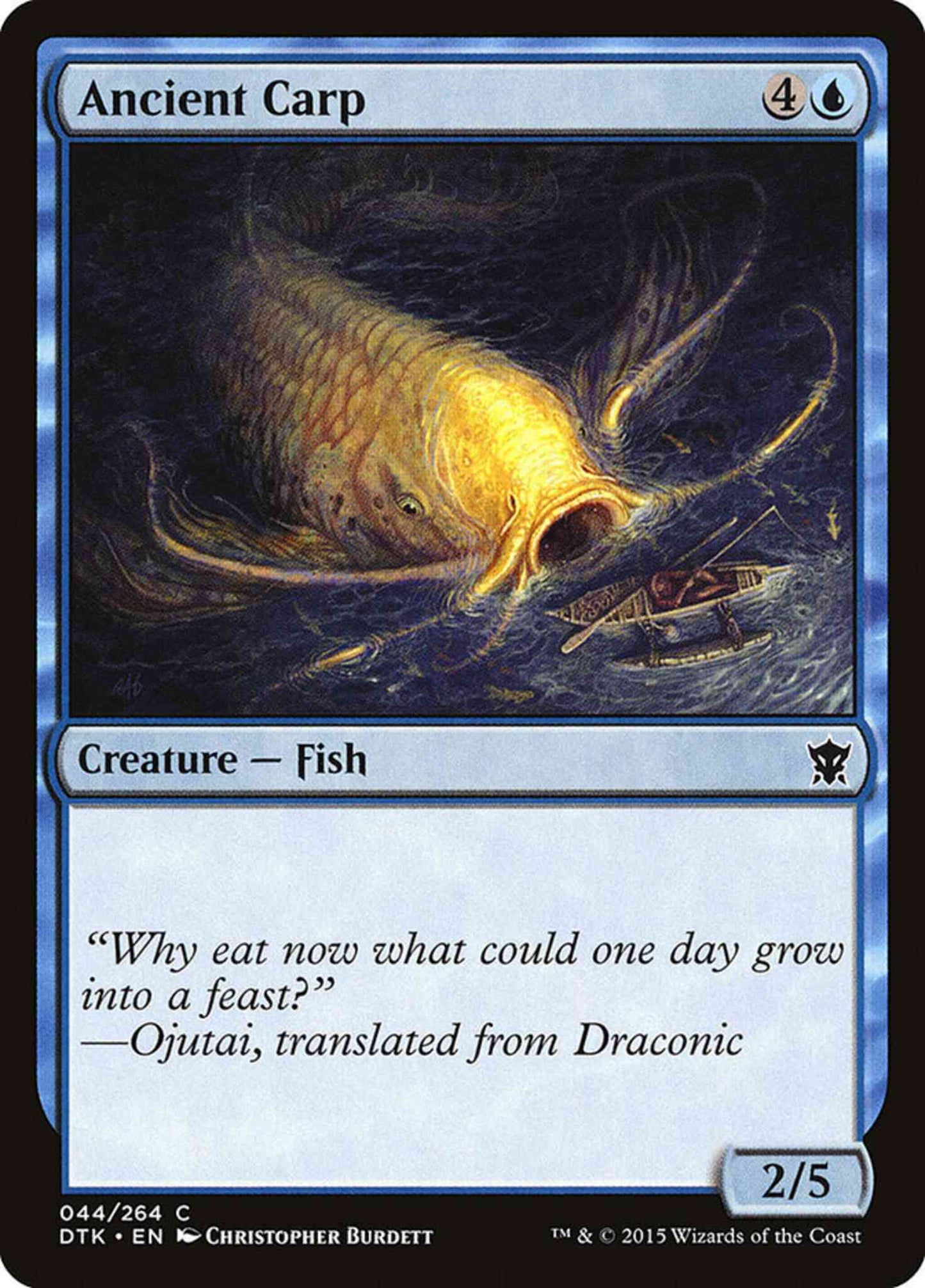 Ancient Carp [44] [Dragons Of Tarkir] [Non-Foil]