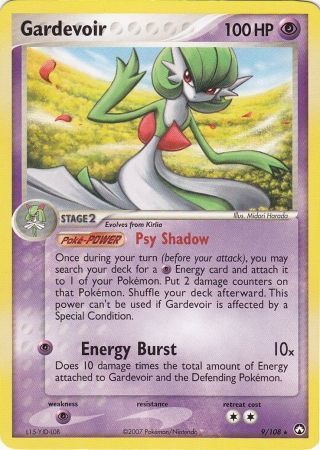 Gardevoir - Theme Deck - 9/108 - Rare Holo [ex16-9] [Non-Holo]