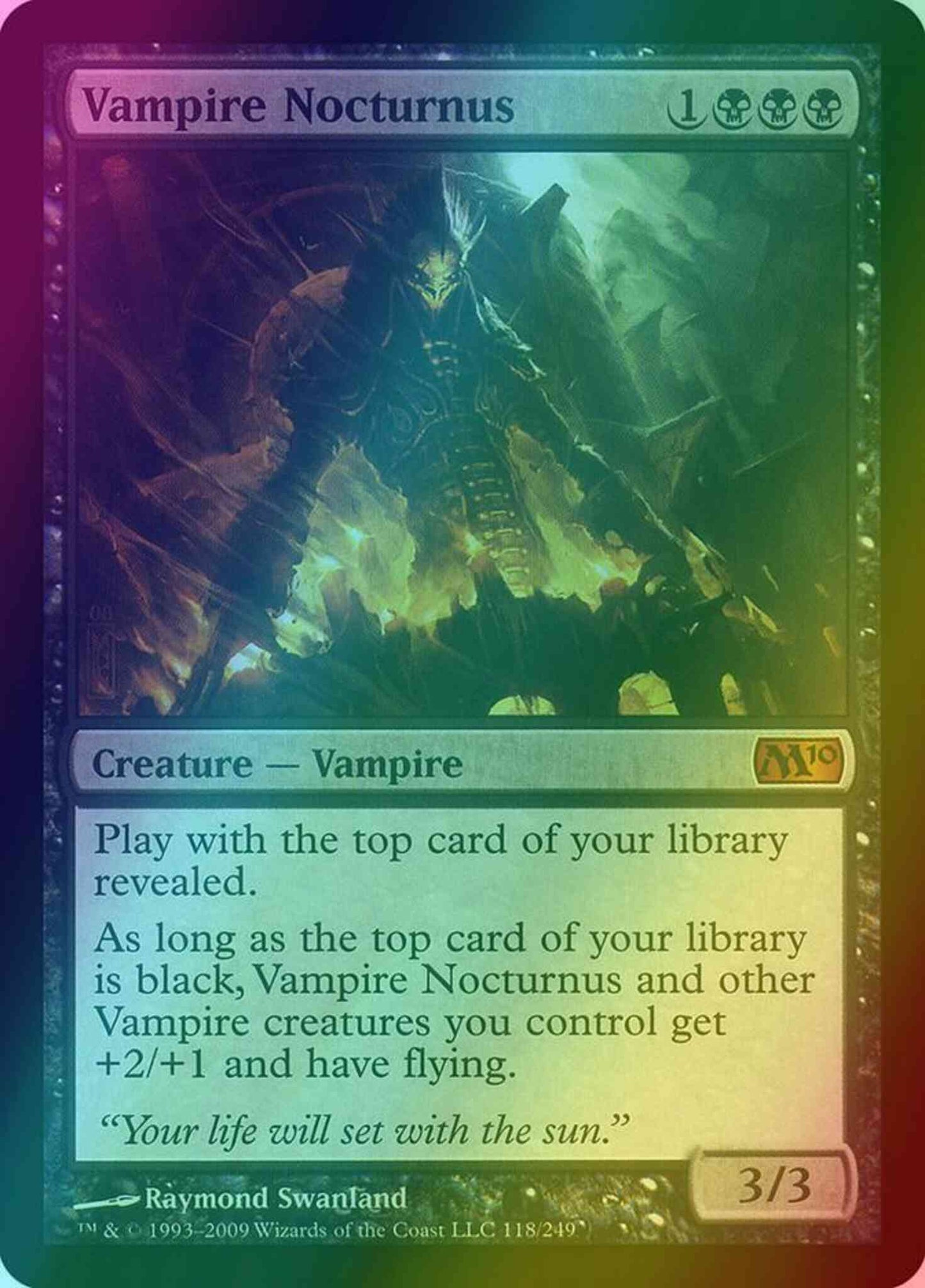 Vampire Nocturnus [118] [Magic 2010] [Foil]