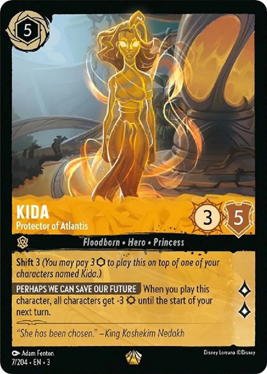 Kida - Protector of Atlantis - 7/204 [Into the Inklands] [Non-Foil]