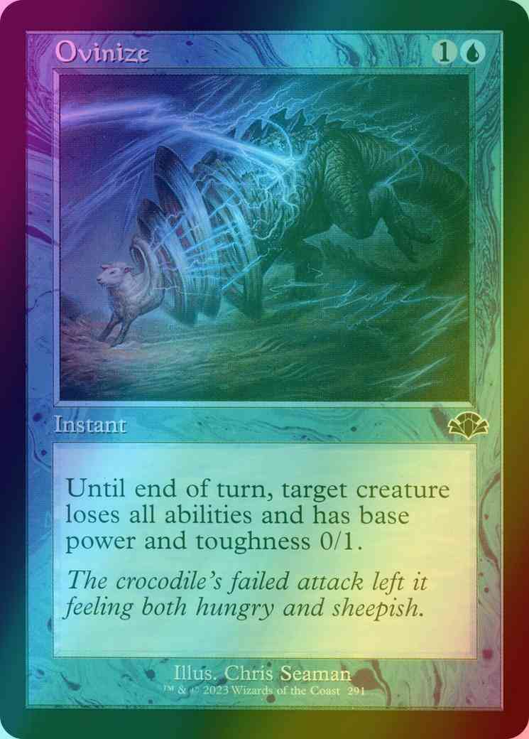 Ovinize [291] [Retro Frame] [Dominaria Remastered] [Foil]