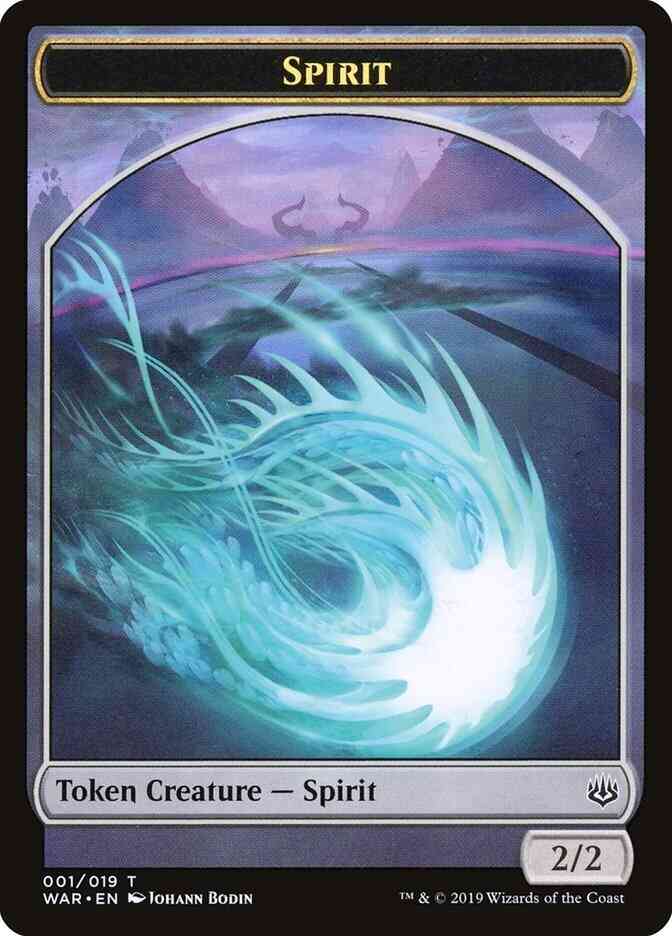 Spirit Token [01] [War of the Spark Tokens] [Non-Foil]