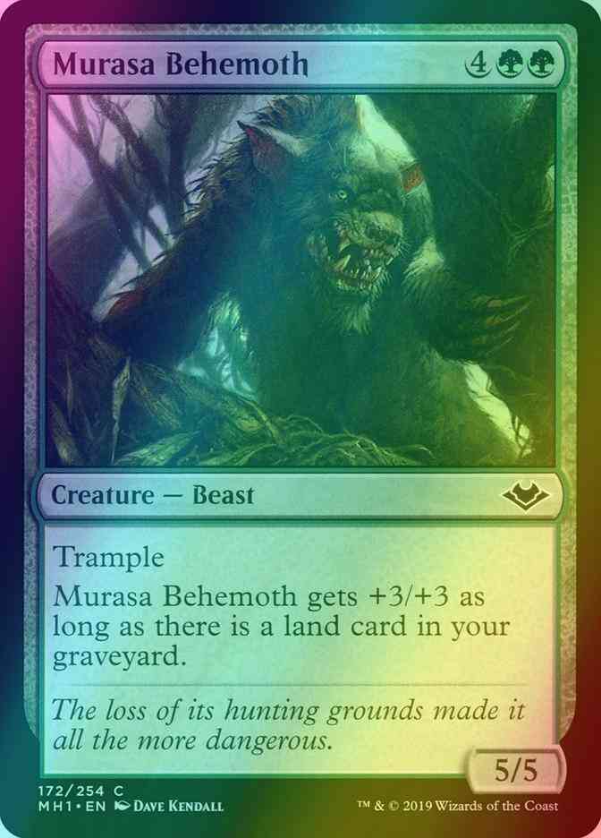 Murasa Behemoth [172] [Modern Horizons] [Foil]