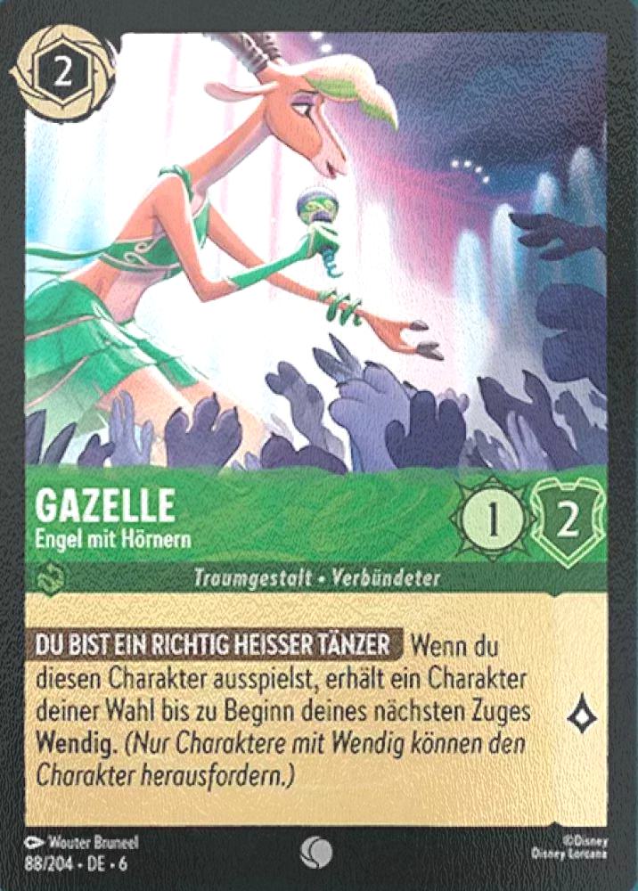 Gazelle - Angel with Horns - 88/204 [Azurite Sea] [Cold Foil]