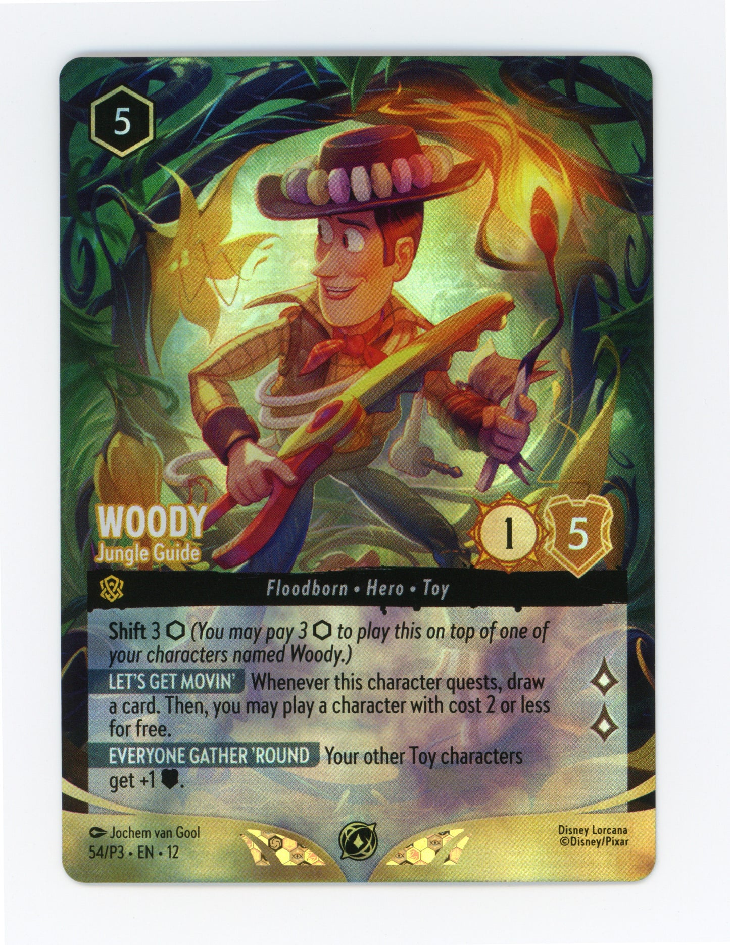 Woody - Jungle Guide — Holofoil — ID 18086