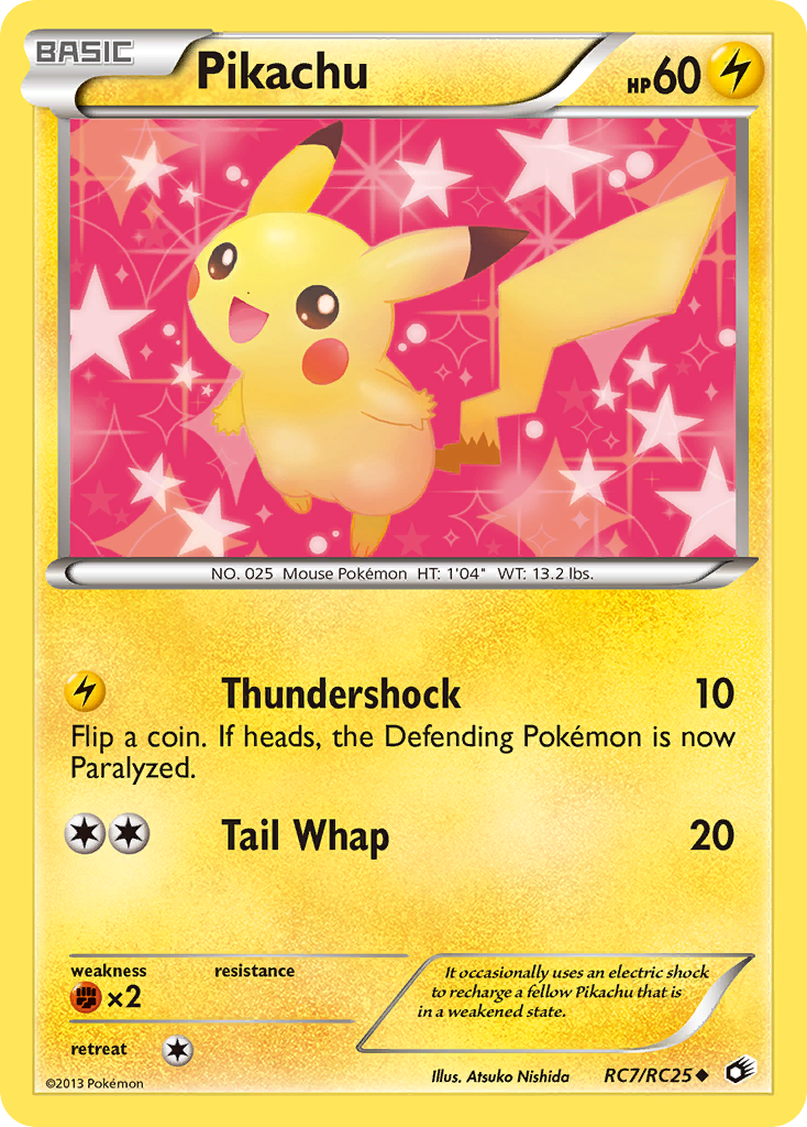 Pikachu - RC7/RC25 - Uncommon [bw11-RC7] [Holo]