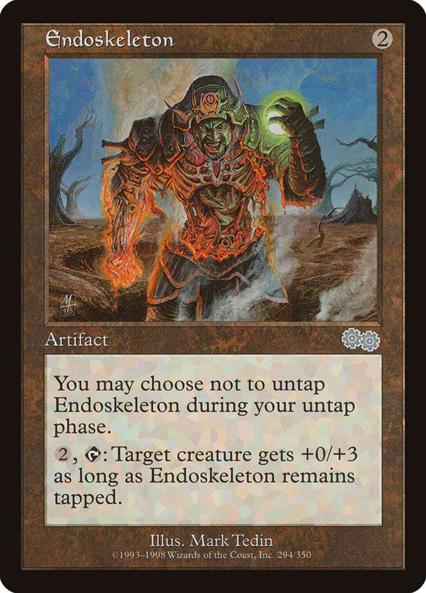 Endoskeleton [294] [Urza's Saga] [Non-Foil]