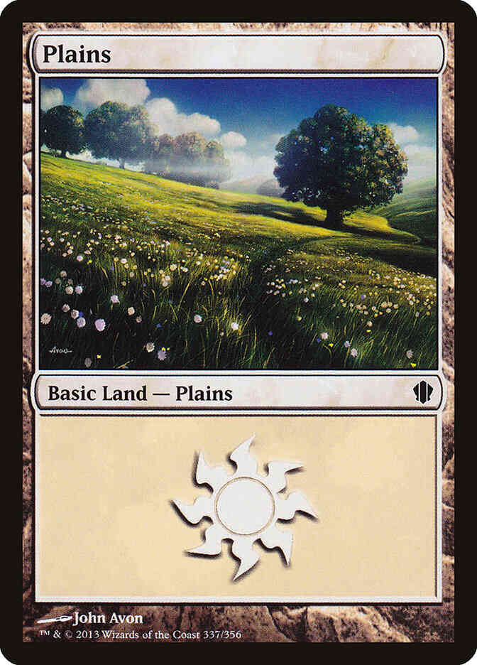 Plains [337] [Commander 2013] [Non-Foil]