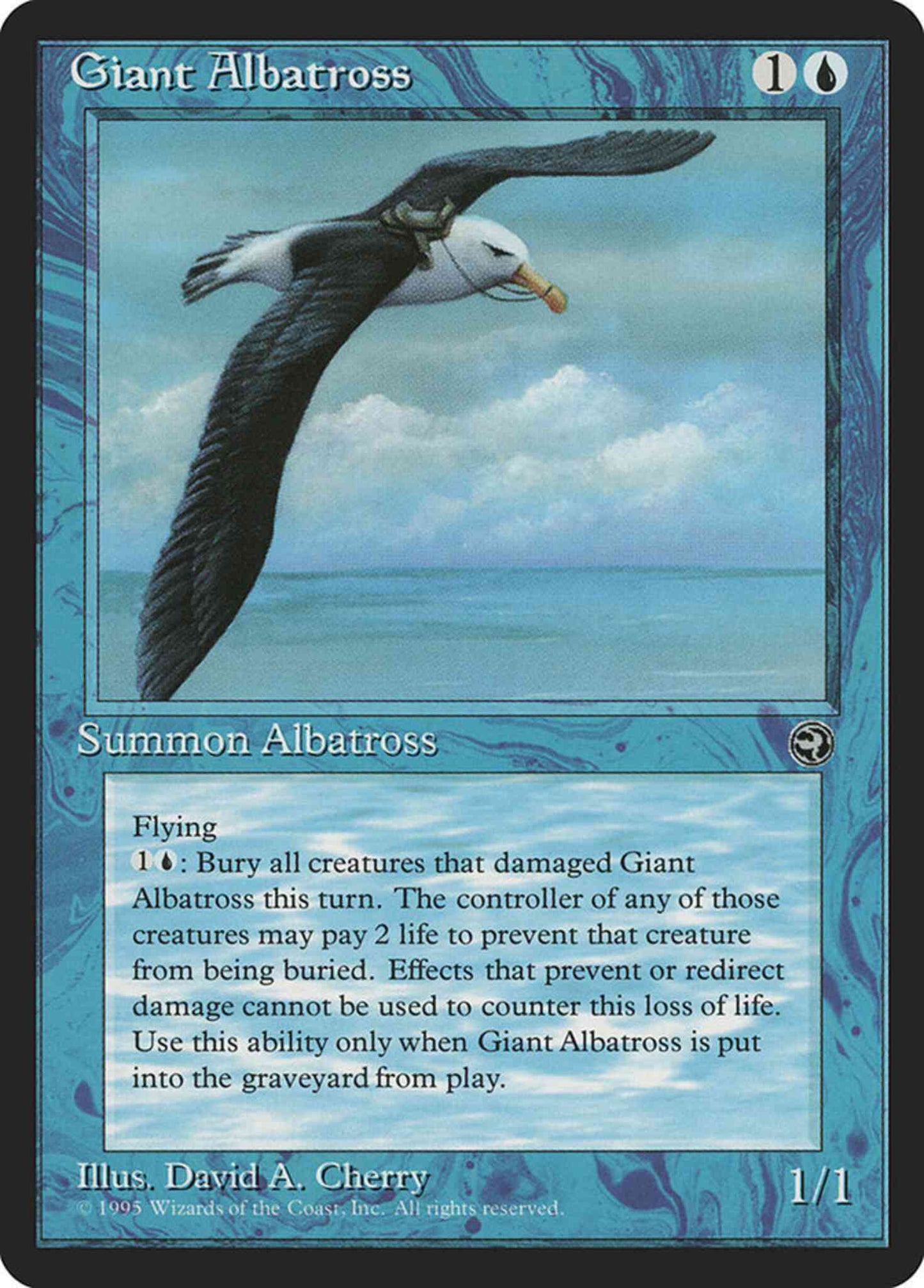 Giant Albatross [27b] [Saddle] [Homelands] [Non-Foil]