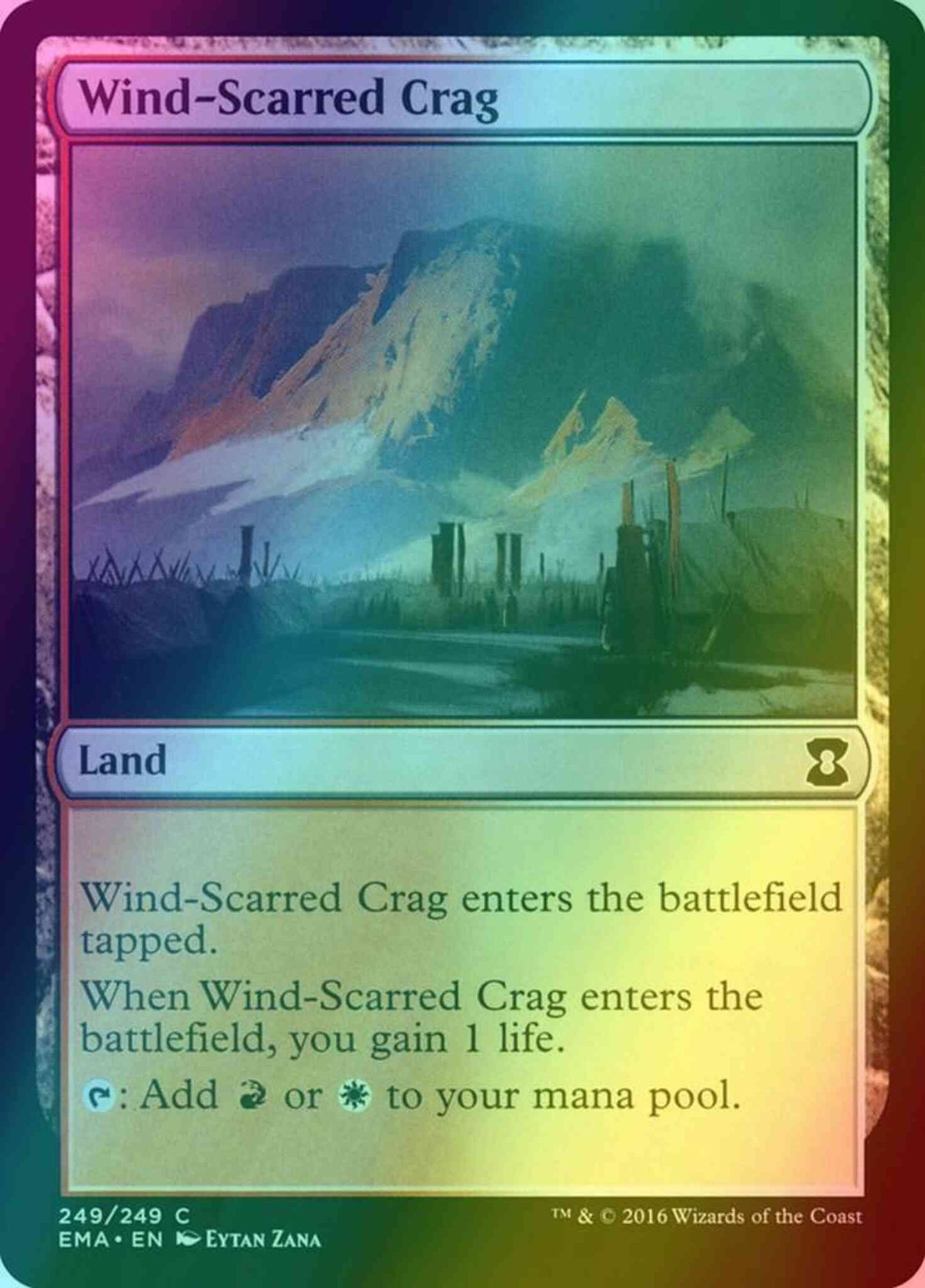 Wind-Scarred Crag [249] [Eternal Masters] [Foil]