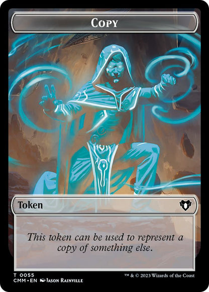 Avacyn Token (60) // Copy Token (55) [Commander Masters: Tokens] [Non-Foil]