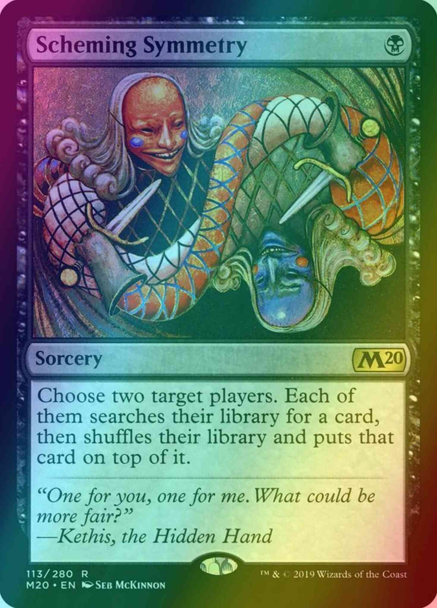 Scheming Symmetry [113] [Core Set 2020] [Foil]