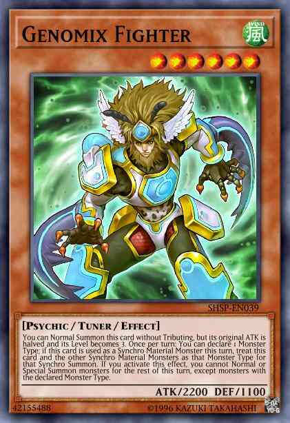 Genomix Fighter - MP14-EN156 - Ultra Rare - 1st Edition