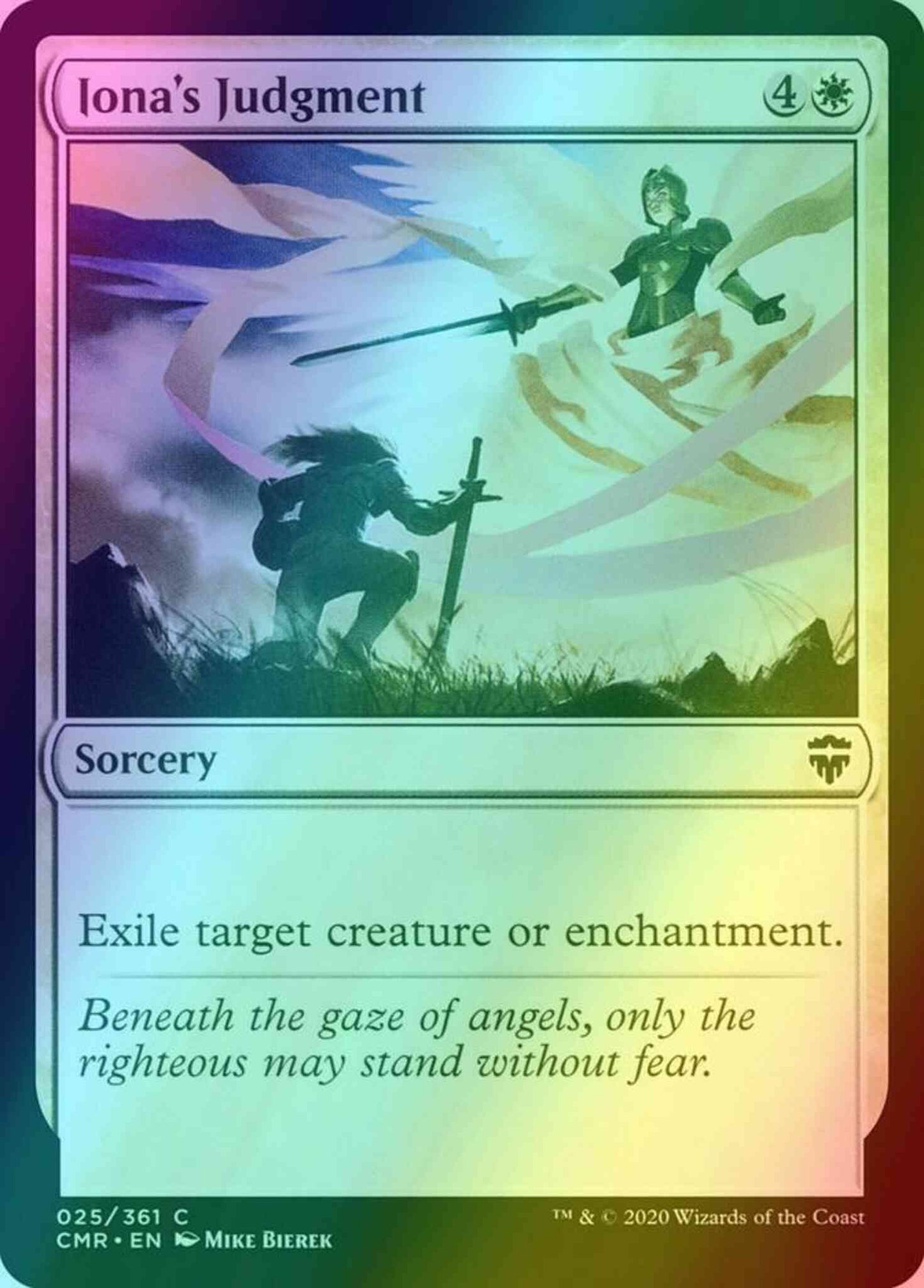 Iona's Judgment [25] [Commander Legends] [Foil]
