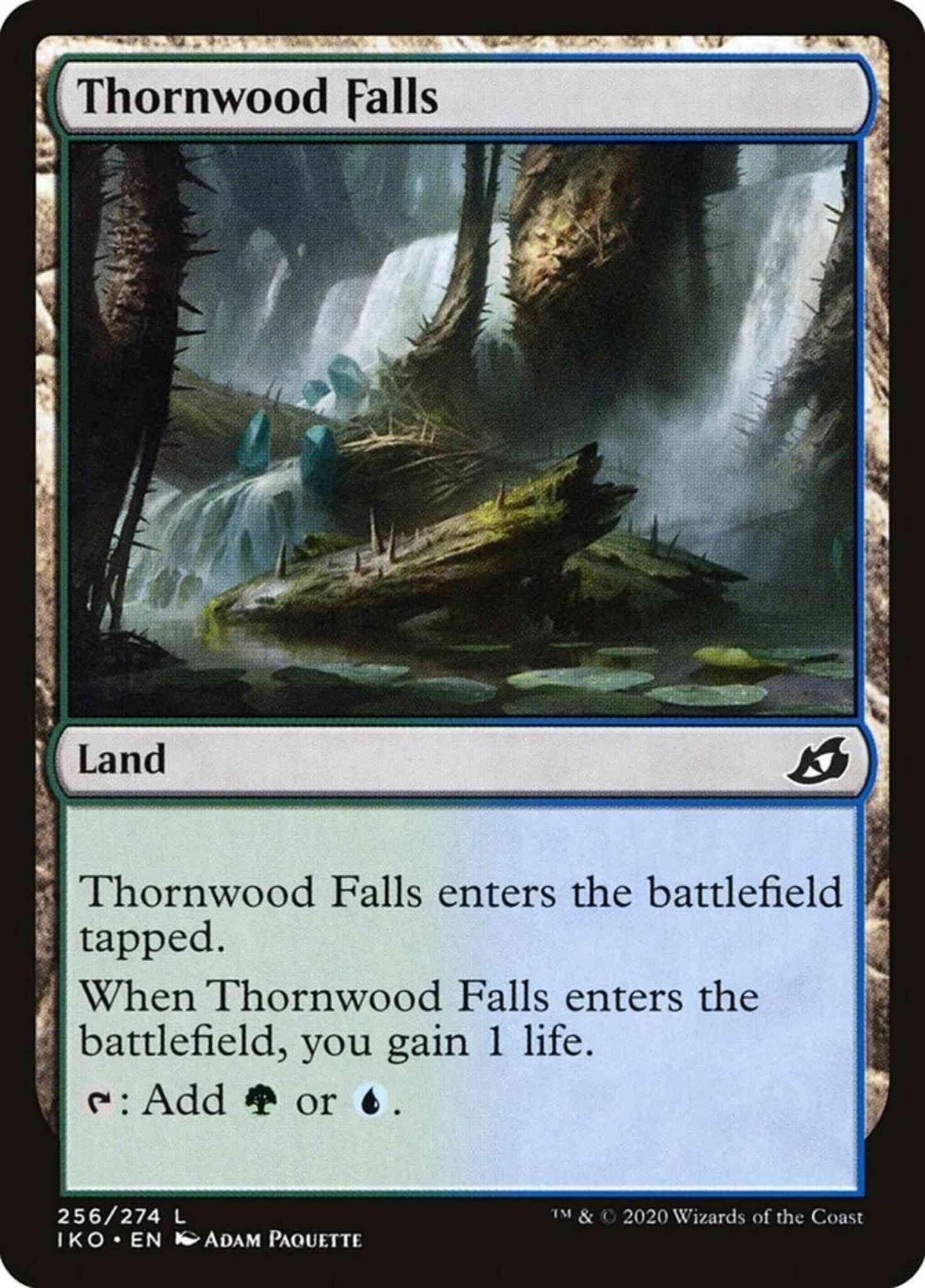 Thornwood Falls [256] [Ikoria: Lair of Behemoths] [Non-Foil]