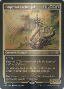 Empyrial Archangel [493] [Double Masters 2022] [Etched Foil]